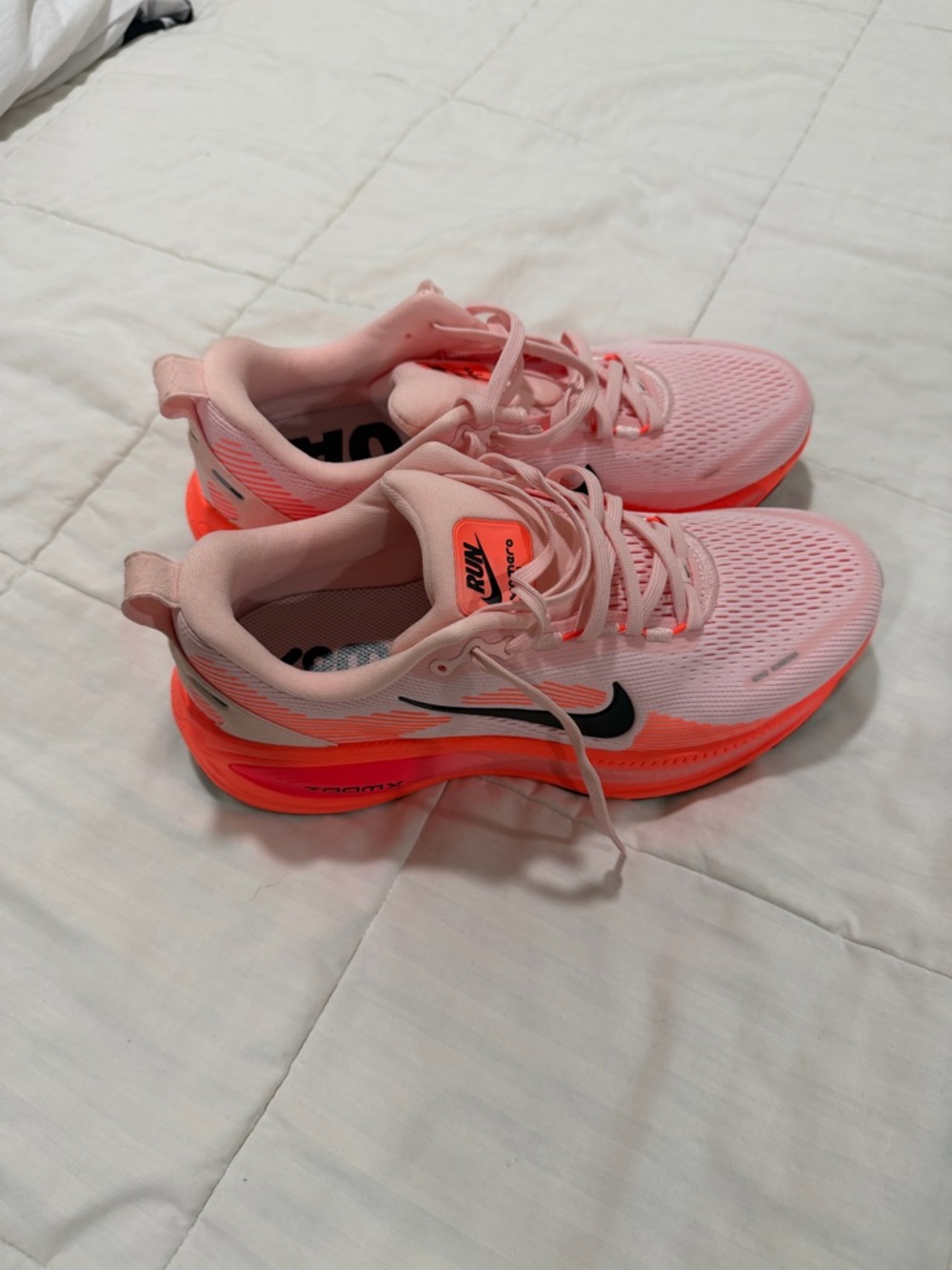Nike Women’s Light Pink and Coral Athletic Running Shoes